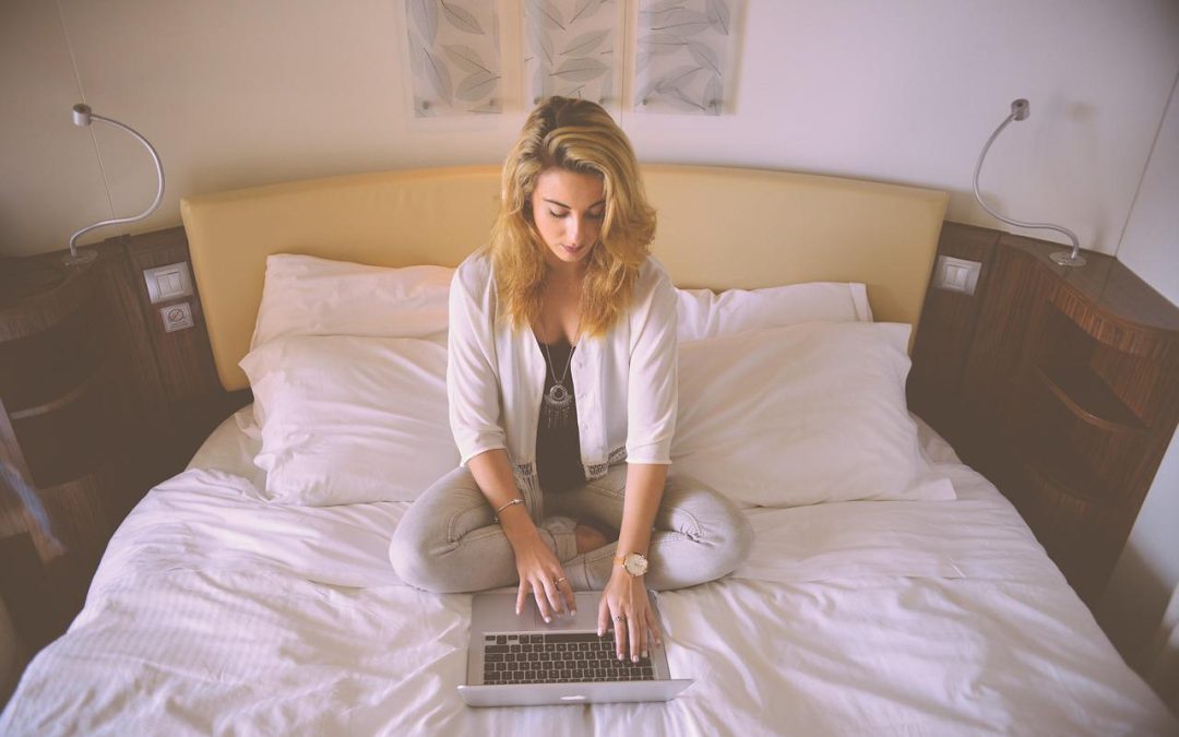 Women Working from home